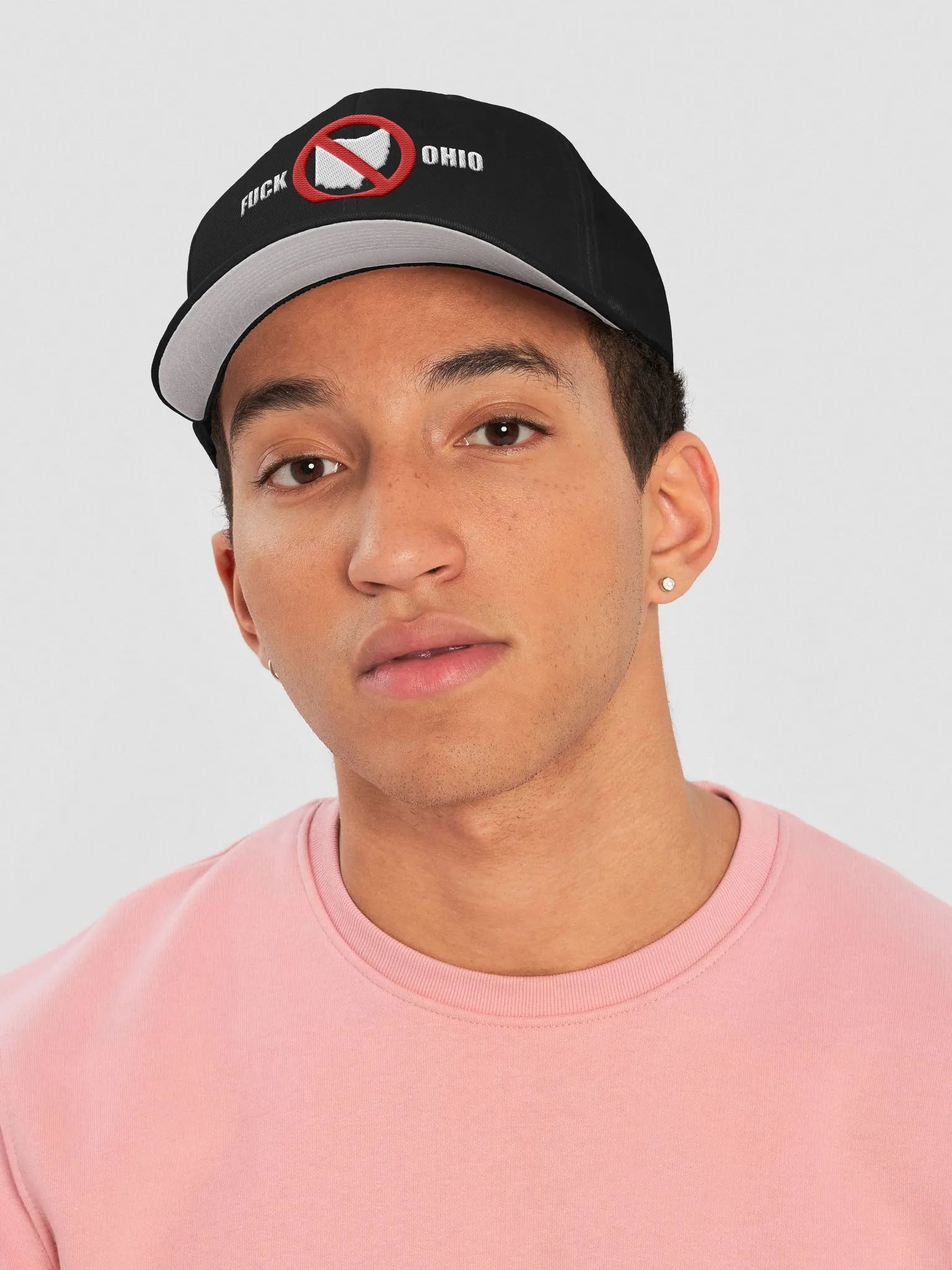 Fuck ohio Embroidered Flex Fit Hat product image (2)