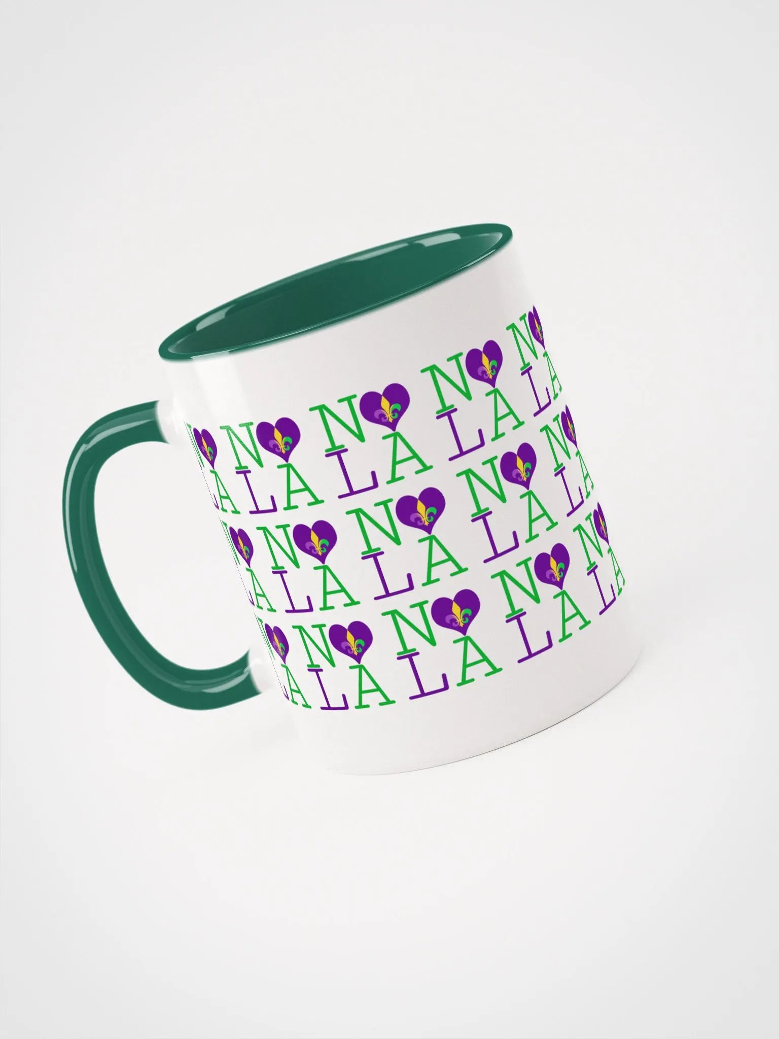 I LOVE NOLA **LEGACY COLOR MUG** (MARDI GRAS INFINITY WALL) product image (28)