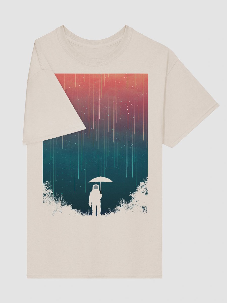 Meteor rain graphic t-shirt product image (16)