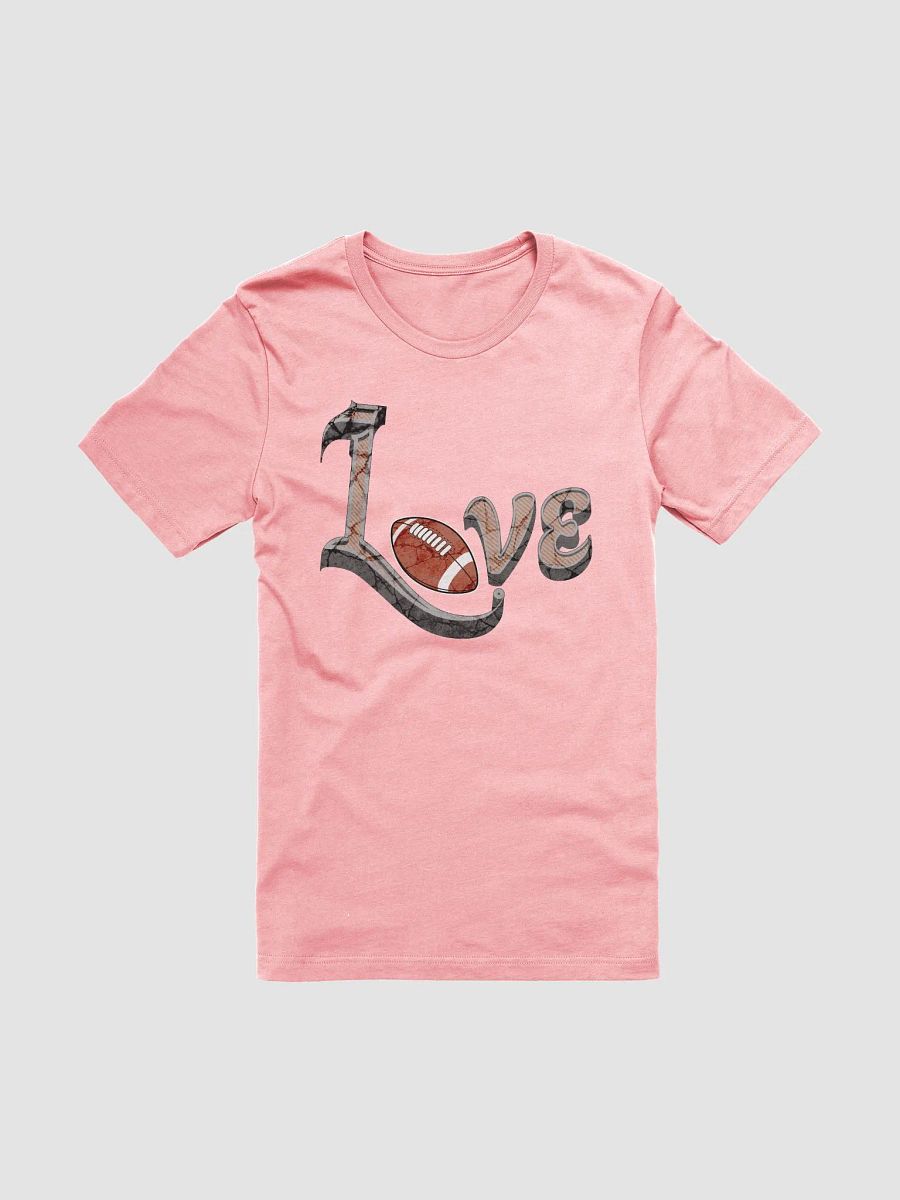 Love Football Textured T-Shirt product image (1)