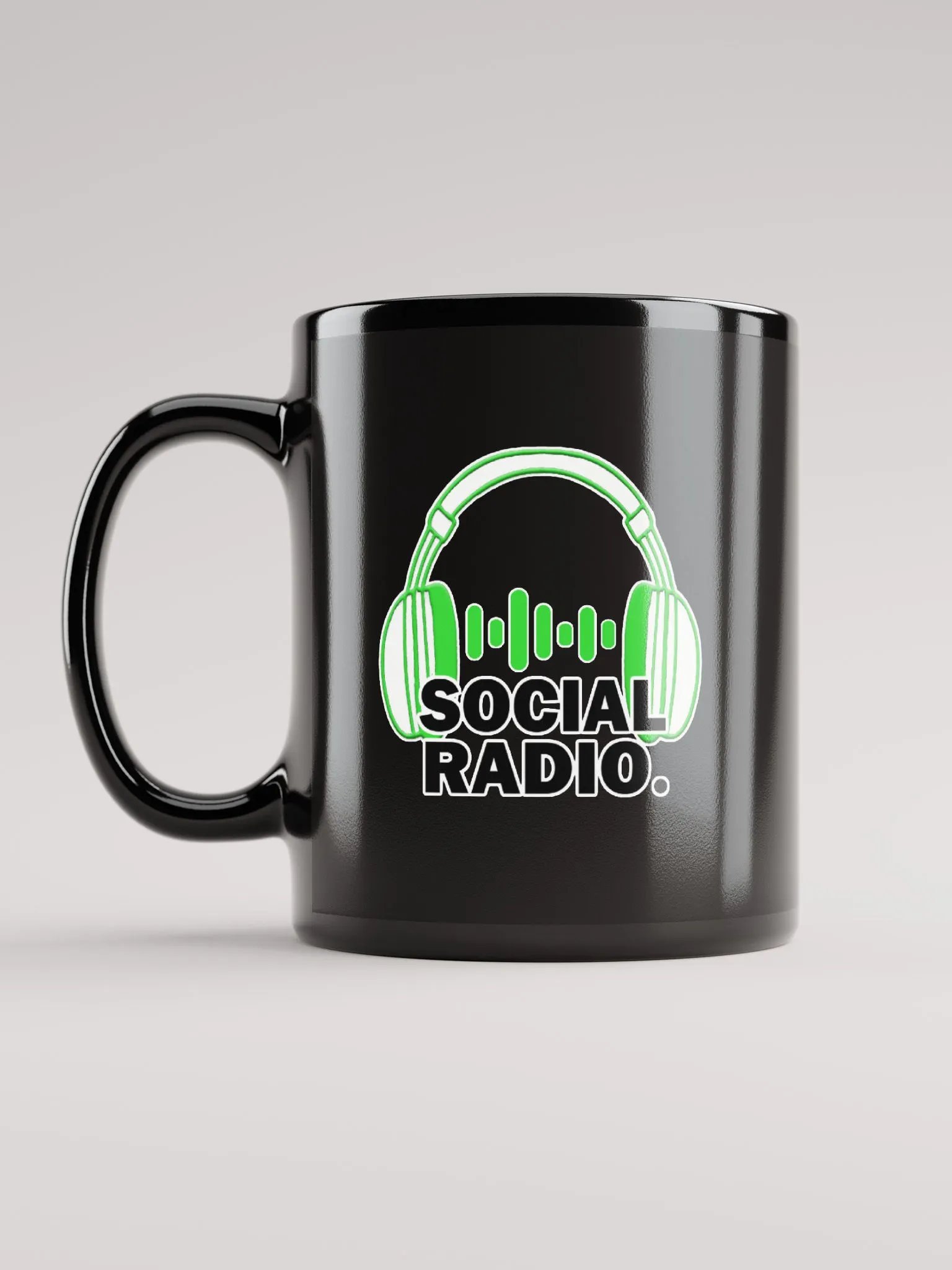 Vinyl_Sideshow Social Radio Black Mug product image (11)