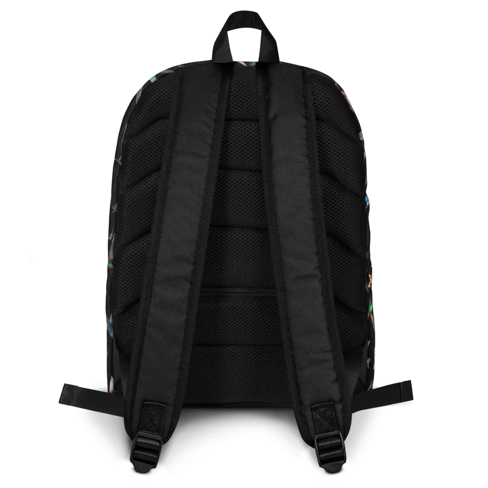 Vibrant Hummingbird Flight Backpack for birders moms dads friends product image (8)