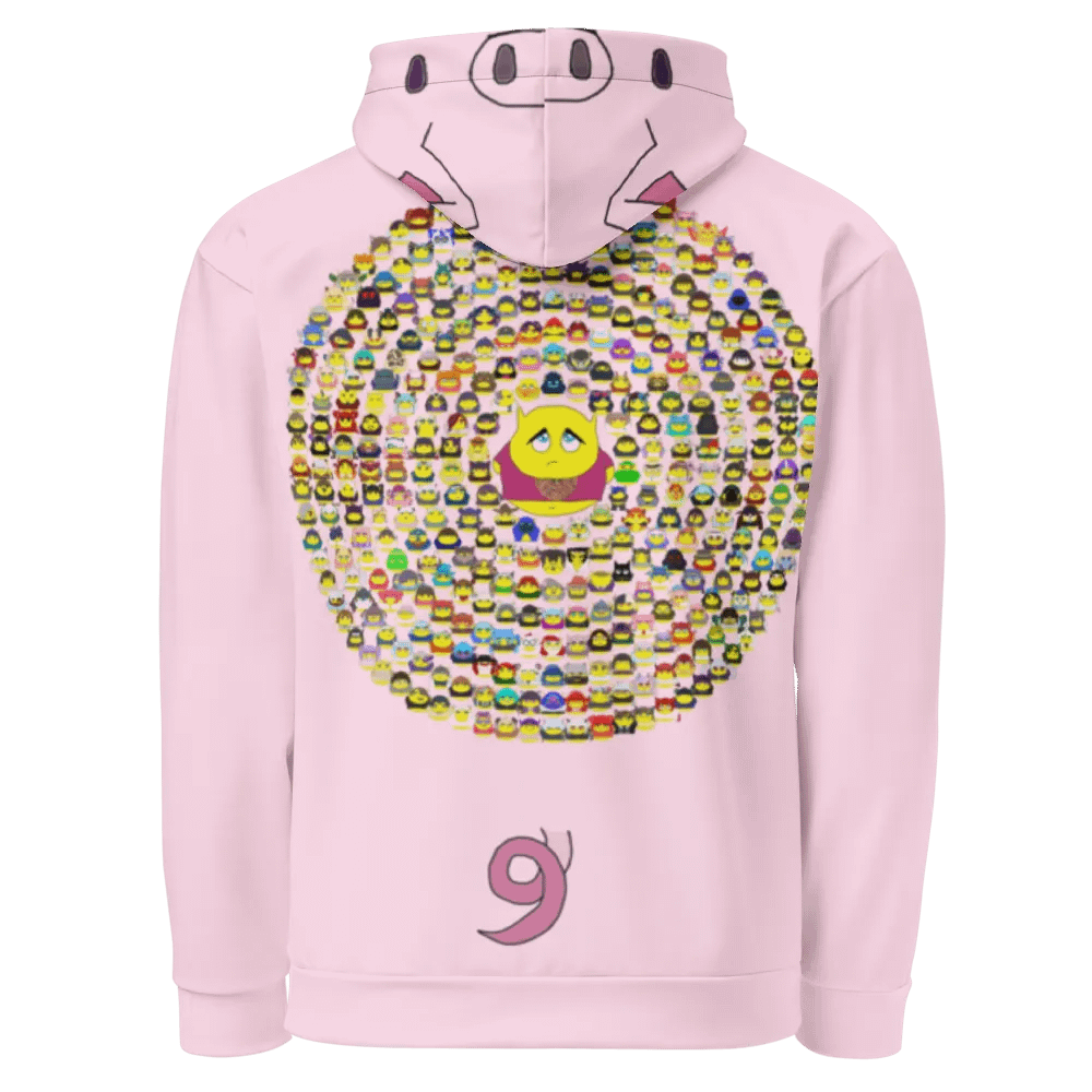 Mr. Ham cued pullover hoodie product image (2)