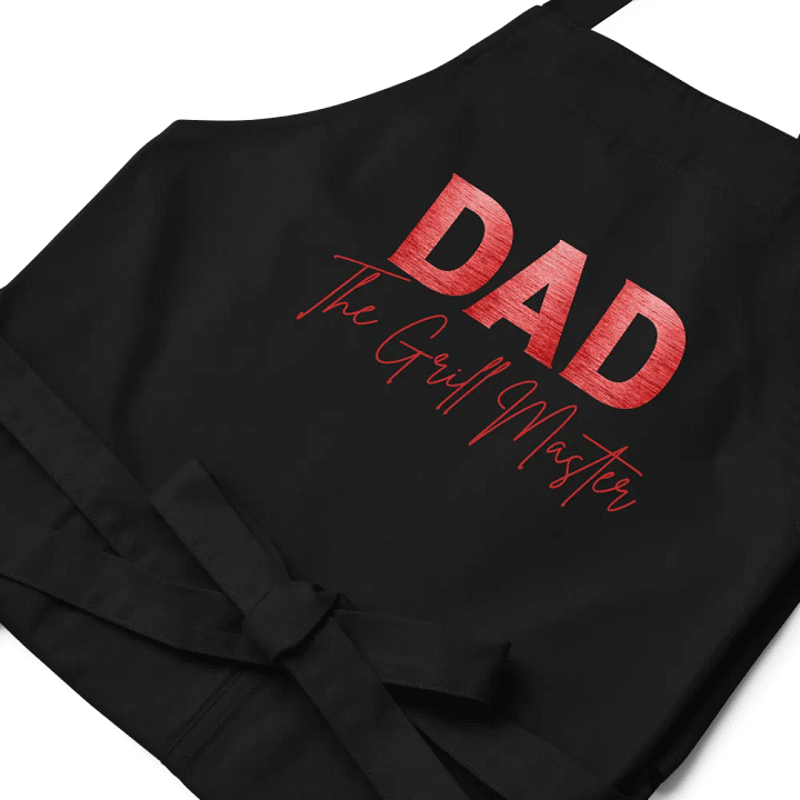 DAD The Grill Master- Apron Red product image (1)
