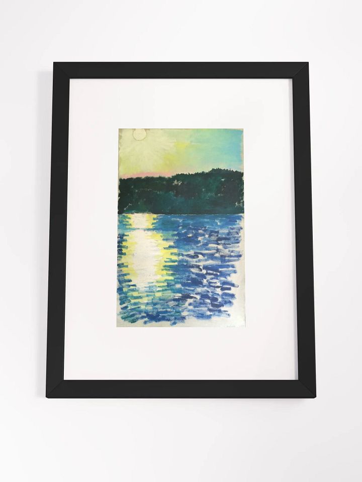 Sunset Print Framed product image (4)