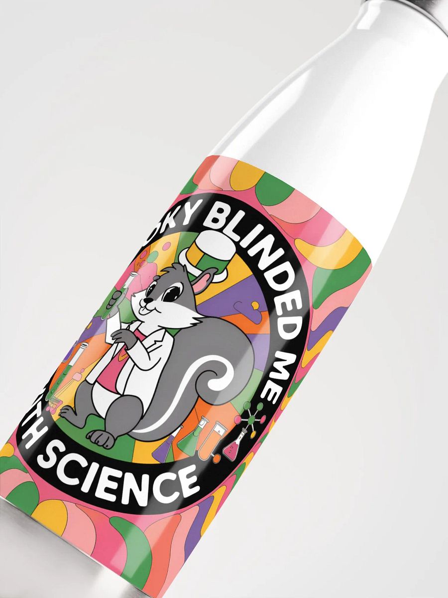 Psychedelic Science Squirrel Water Bottle product image (5)