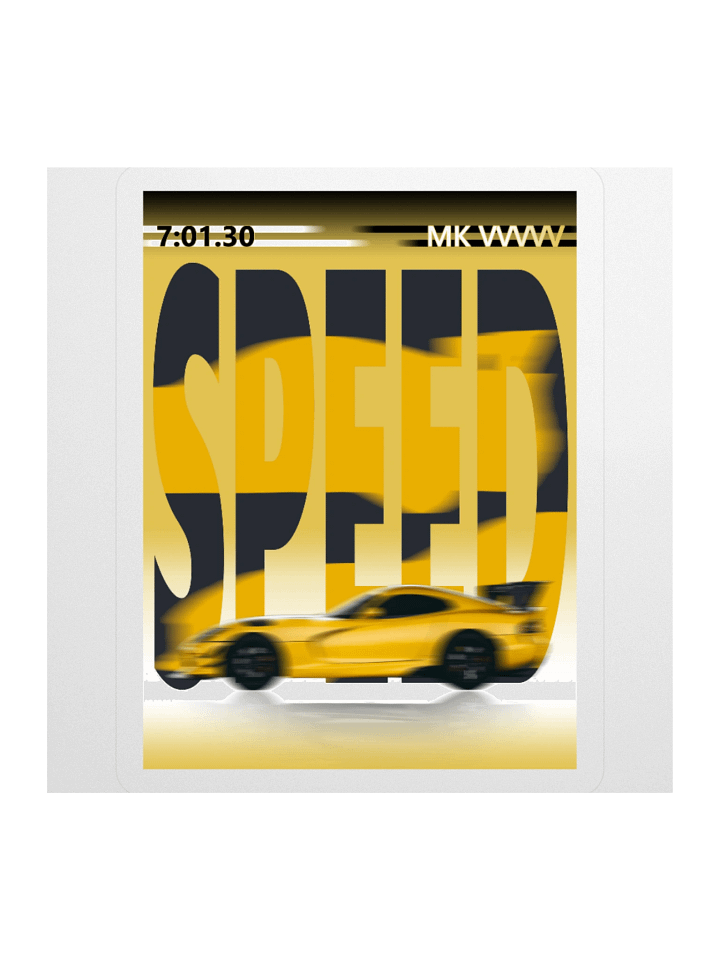 Viper Speed, MK V | Kiss-cut Sticker product image (1)