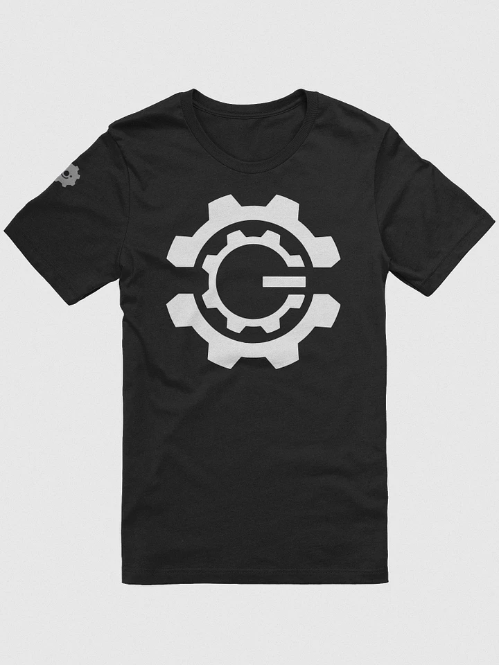 Black and White Gear Logo Shirt product image (1)