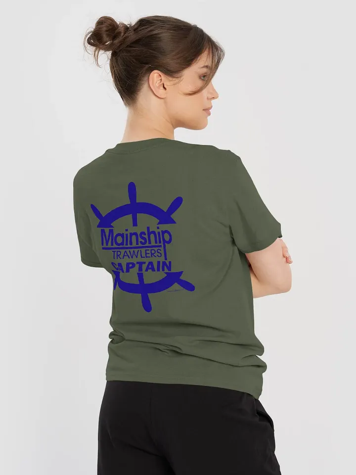 Mainship Captain - T-Shirt - Light Shirt w/Blue Logo product image (1)