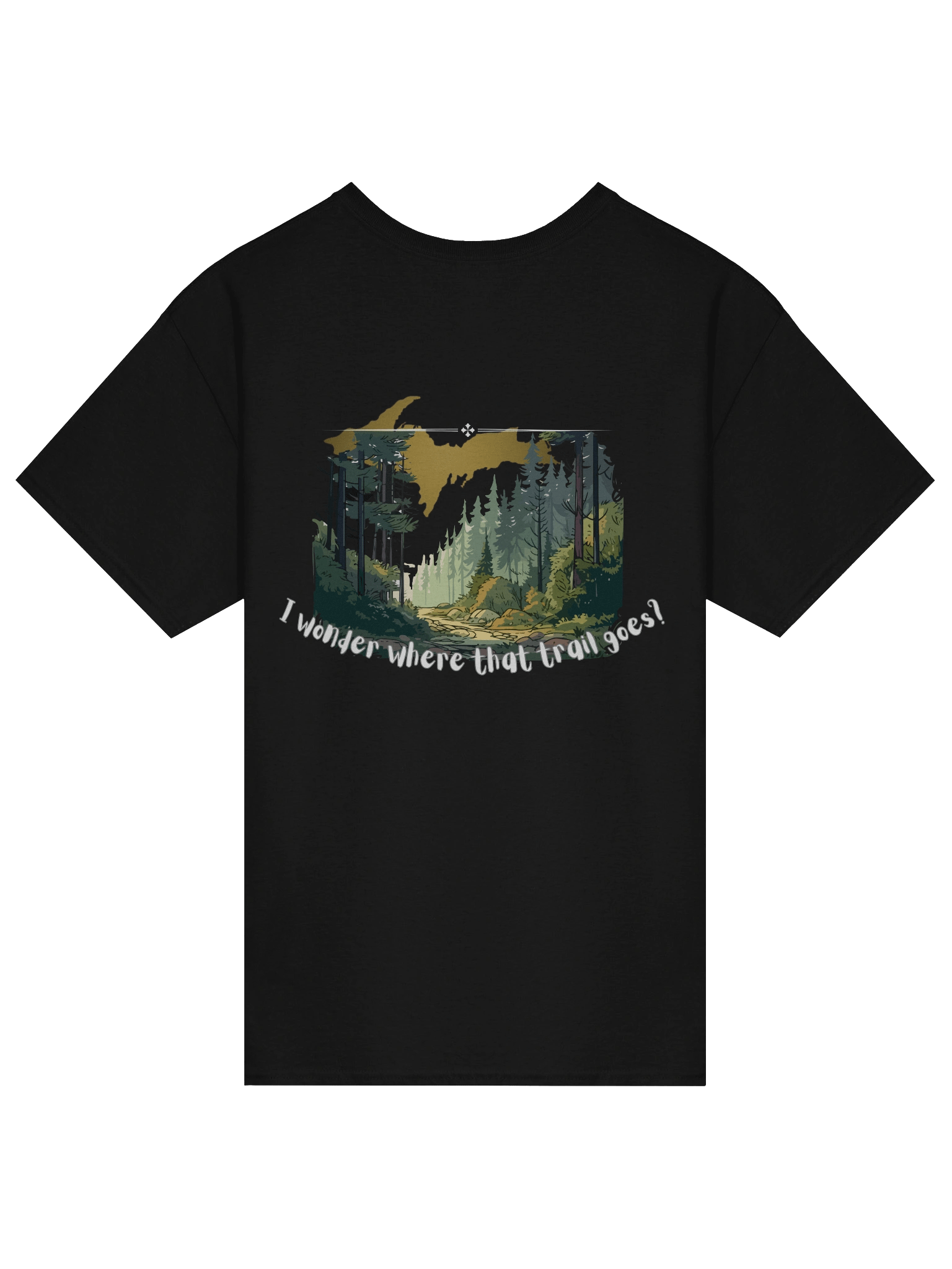 Where does that trail go Gildan Heavyweight Tee product image (2)