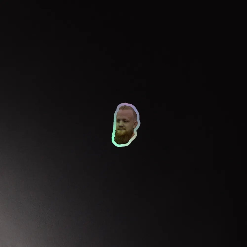 Head sticker (holographic) product image (2)