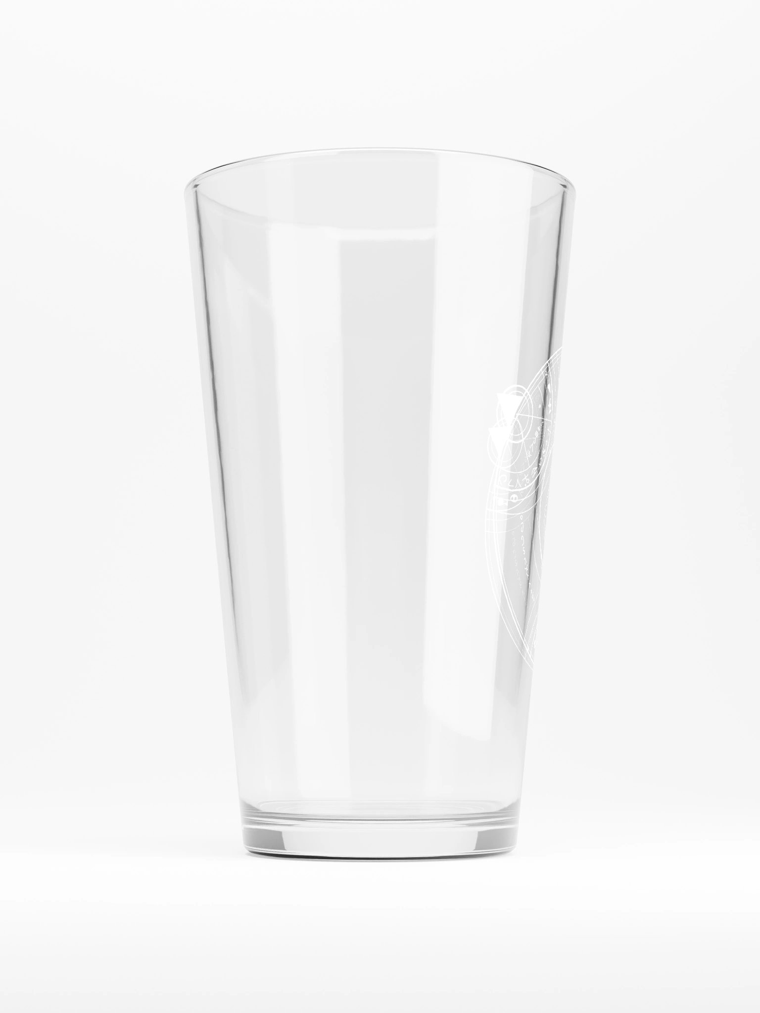Vertigo Radio Live Logo Only Pint Glass: Vector Edition product image (2)