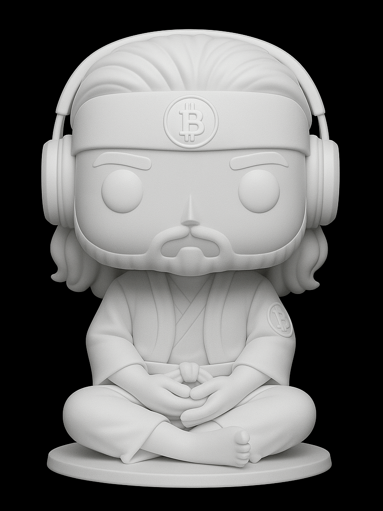 👾💸 MINI CRYPTO SENSEI – MASTER FIGURINE product image (4)