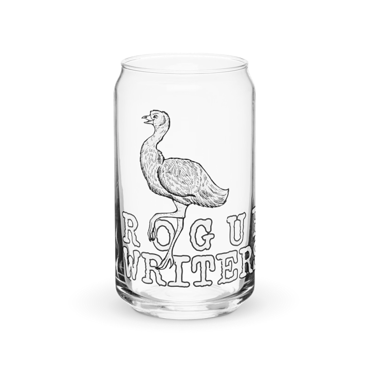 Rogue Writers Can-Shaped Glass product image (2)