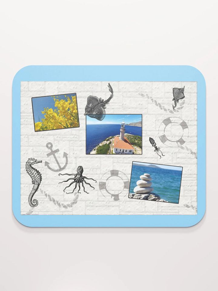 Sea style (art by Dina R.) - photoshop - mouse pad product image (2)