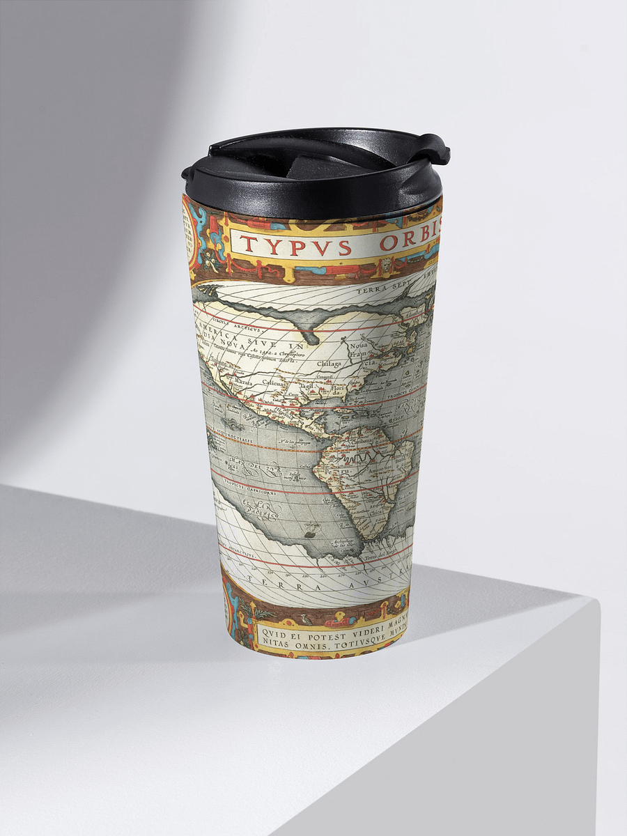 World Map. Stainless Steel Mug product image (2)