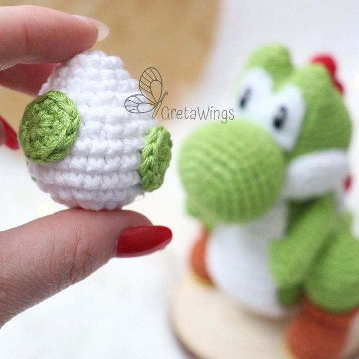 Yoshi Amigurumi Pattern Mario Bros Series (Digital Download) product image (2)