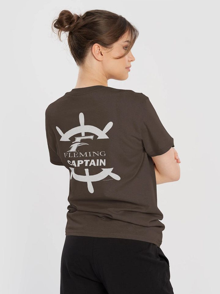 Fleming - T-Shirt - Dark Shirt w/White Logo product image (1)