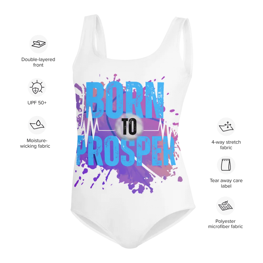 Born to Prosper Rhythmic Reverie Youth Swimsuit product image (6)