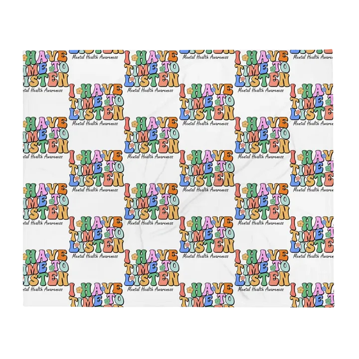 I Have Time To Listen Blanket product image (1)
