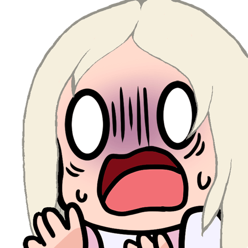 Scared Emote - Blonde Hair, Fair Skin, Green Eyes product image (1)