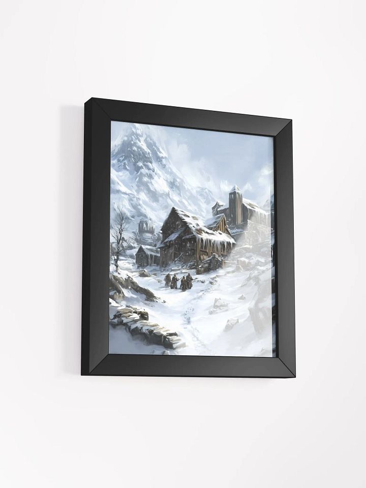 Frosthaven Framed Wall Art - Board Game Room Artwork product image (2)