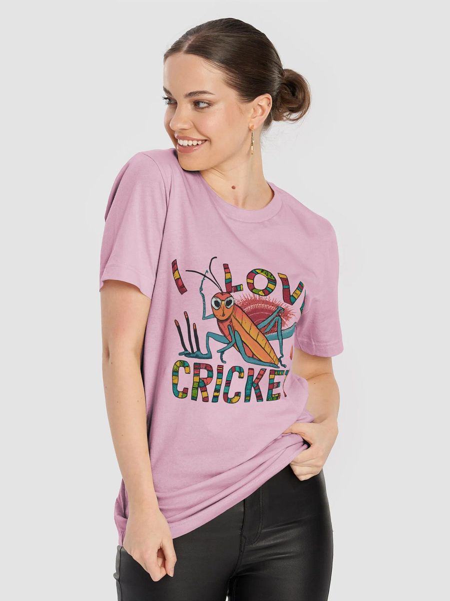 Fun I Love Cricket T-Shirt for Sports Lovers product image (95)