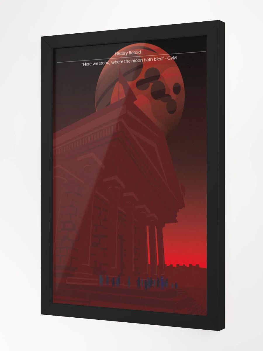 History Retold Framed Poster product image (2)