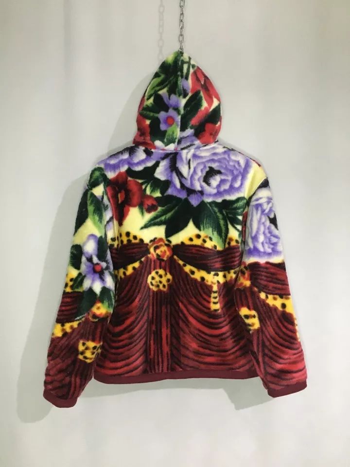 Upcycled Blanket Jacket Bomber Medium Japanese Distressed product image (5)