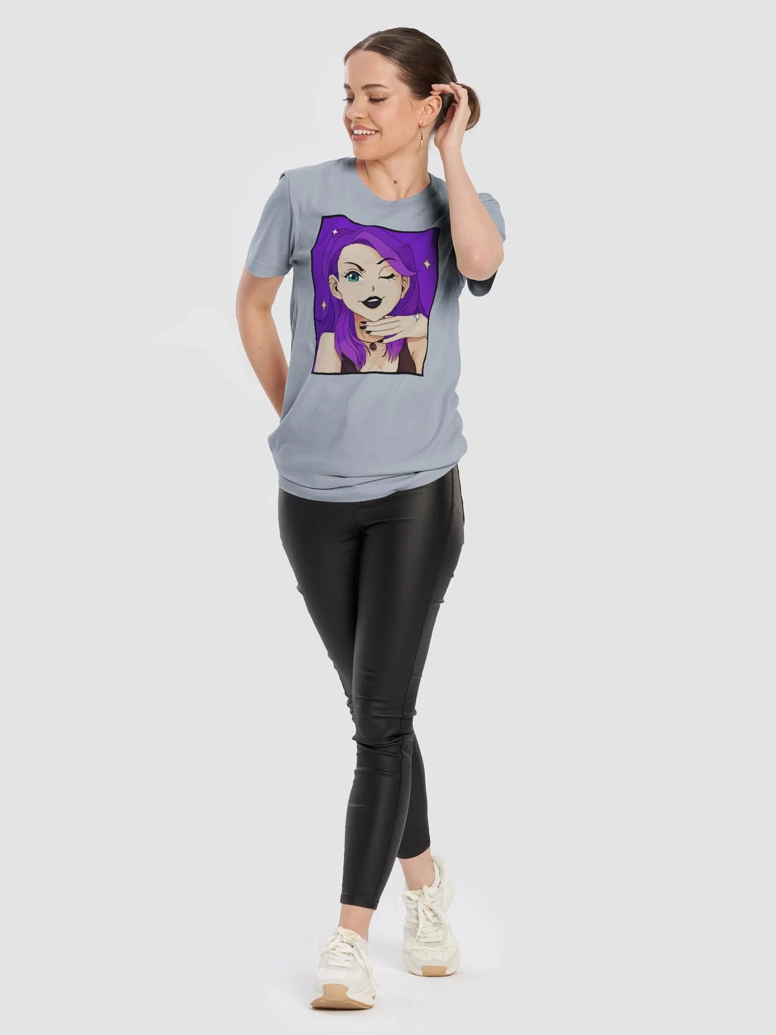 VillainyVS Bebop Style Retro Shirt w/Back Half-Tone Print product image (10)