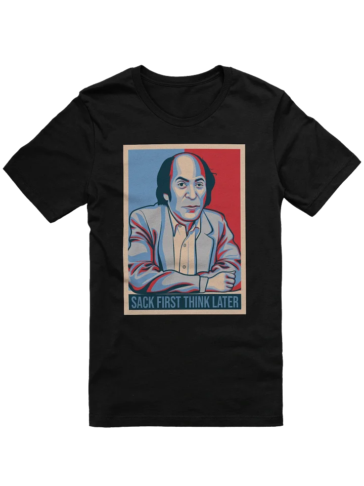 Sack First Think Later Chess T-shirt product image (1)