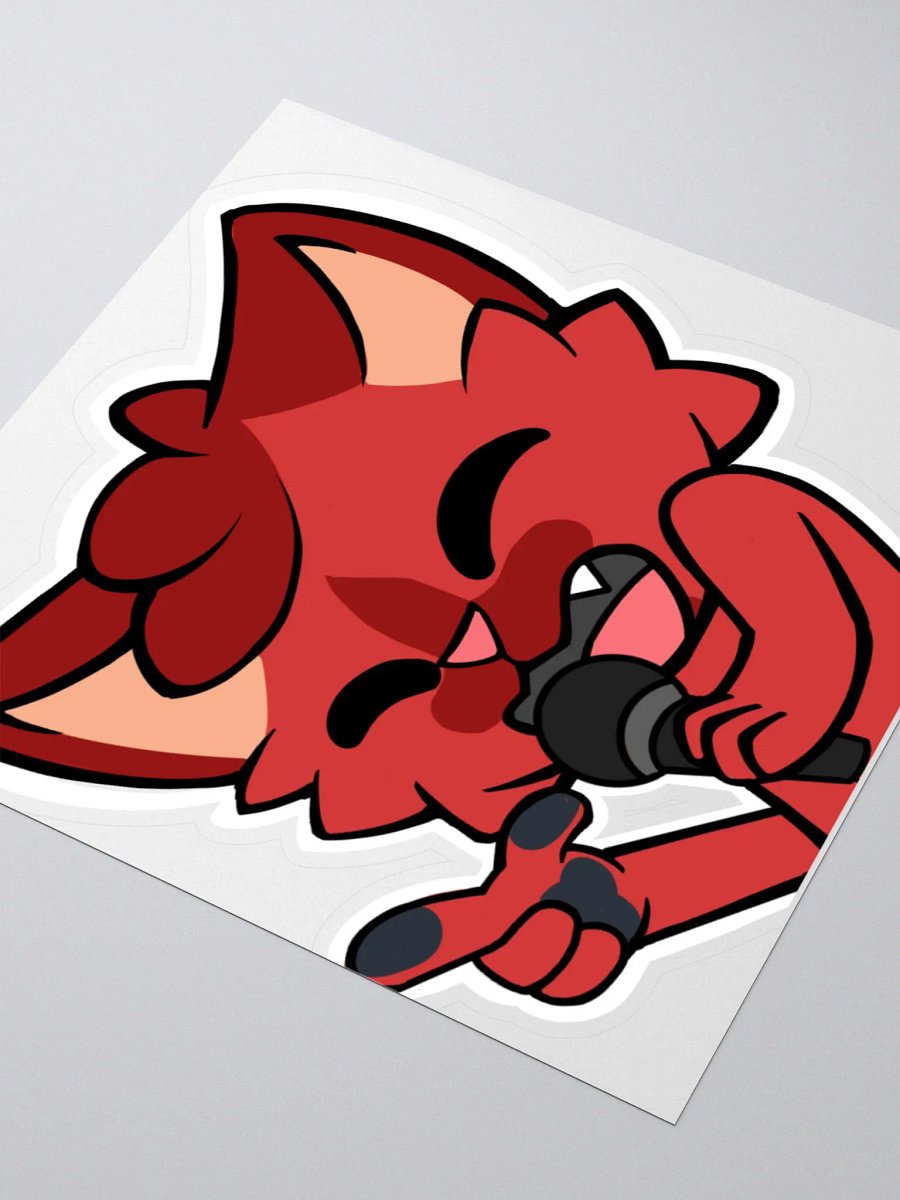 Singing kitty sticker product image (8)