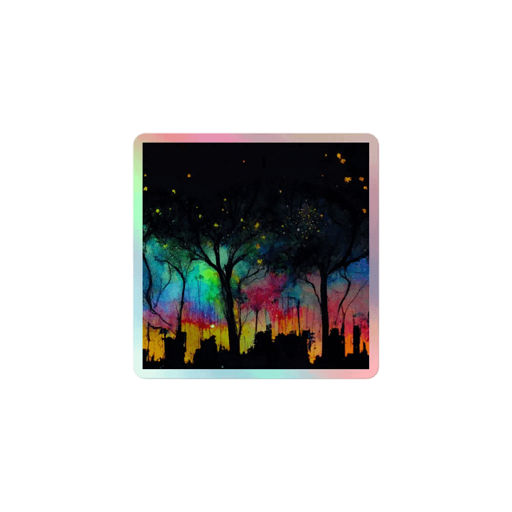 Starry Nightfall Holographic Sticker Set product image (1)