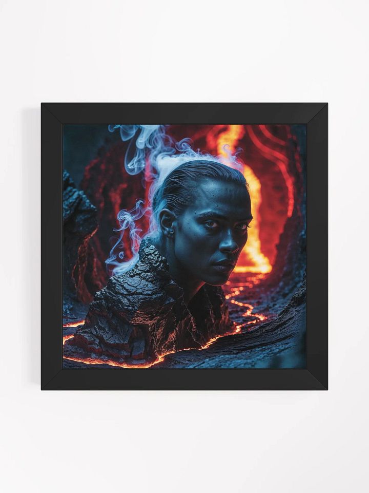 Born of Lava Framed Print product image (3)