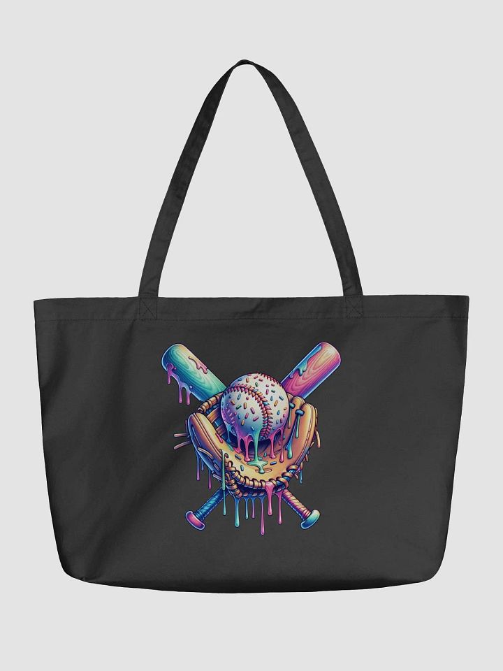 Ice Cream Baseball Melting Dreams Tote Bag product image (2)