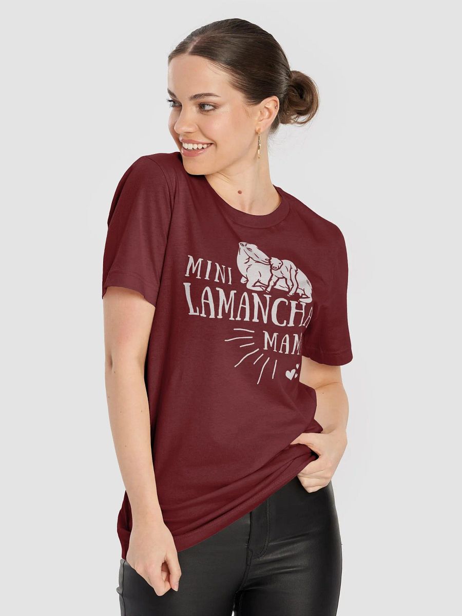 Mini Lamancha Mama Bella + Canvas Shirt product image (32)
