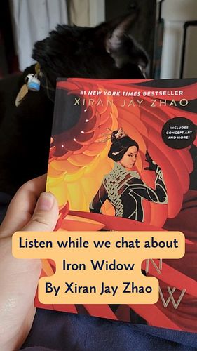 It's almost time for Bookclub! We can't wait to chat about Iron Widow by Xiran Jay Zhao - episode dropping May 30th!

Here's ...