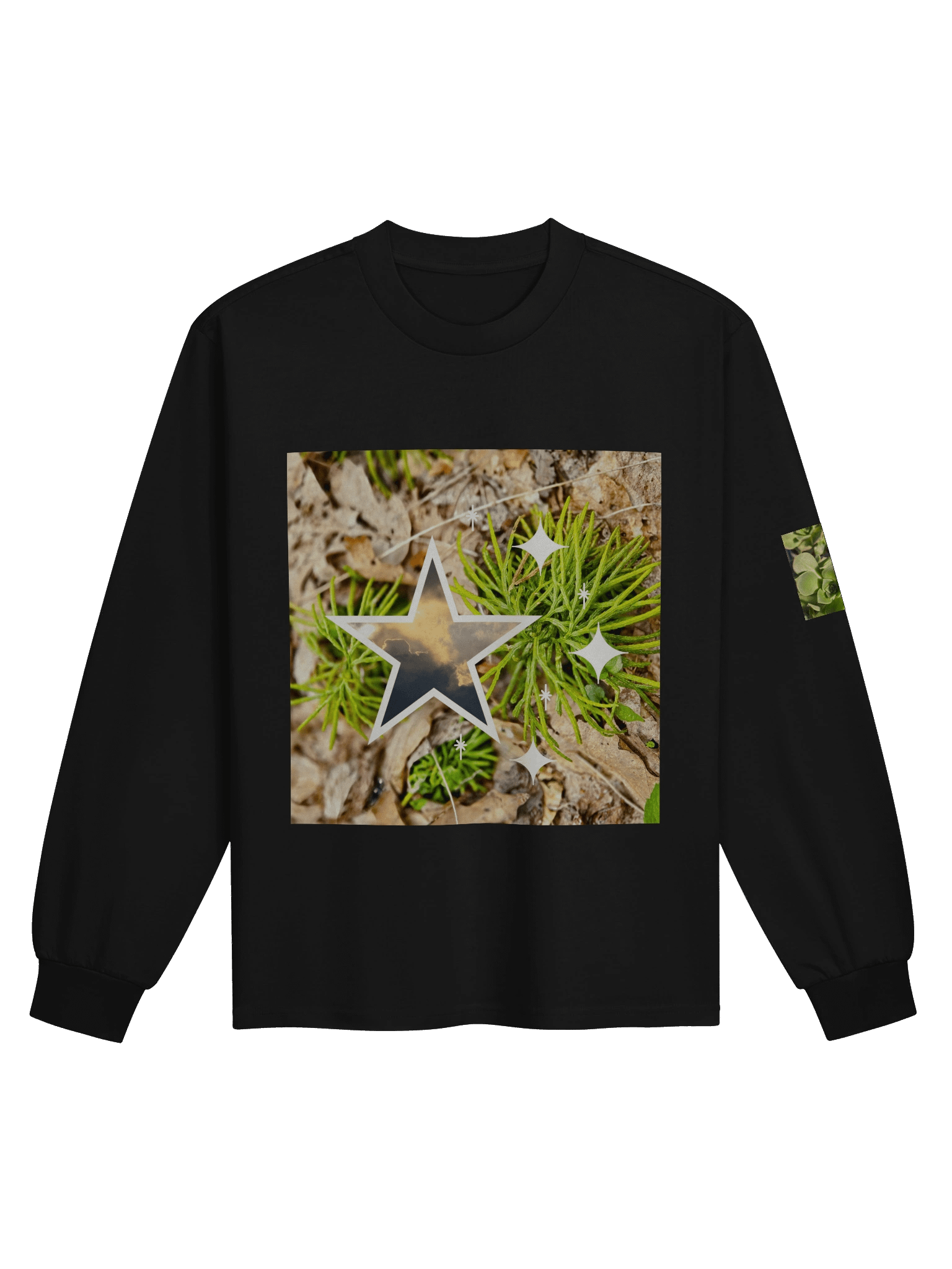 Succulent Serenity Long Sleeve Shirt product image (1)