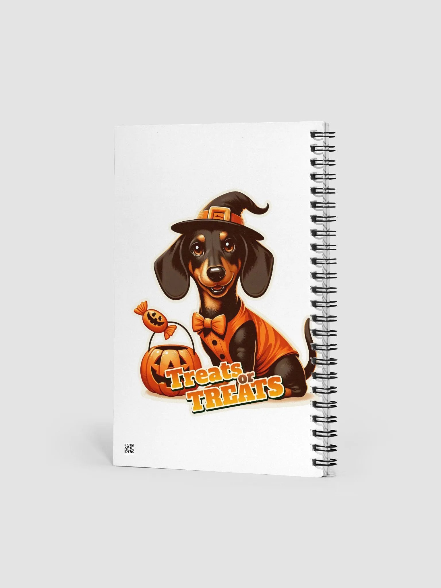 Spooky Dachshund Halloween Notebook product image (2)