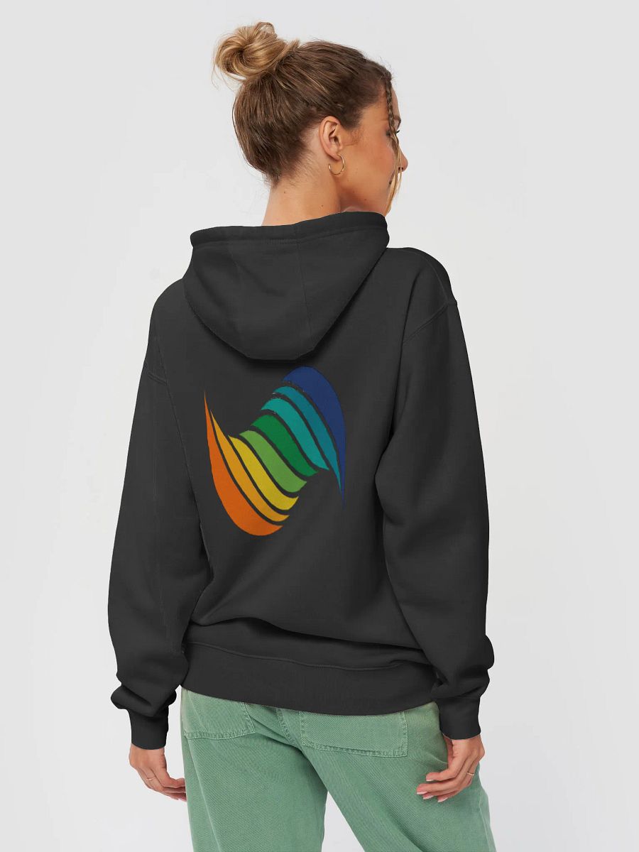 Vibrant Curves Logo Hoodie product image (4)