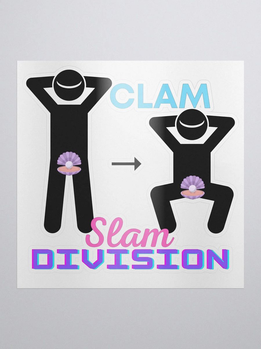 Clam Slam Stickers product image (1)