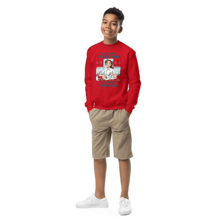 Spilled Milk Chef Youth Sweatshirt product image (1)