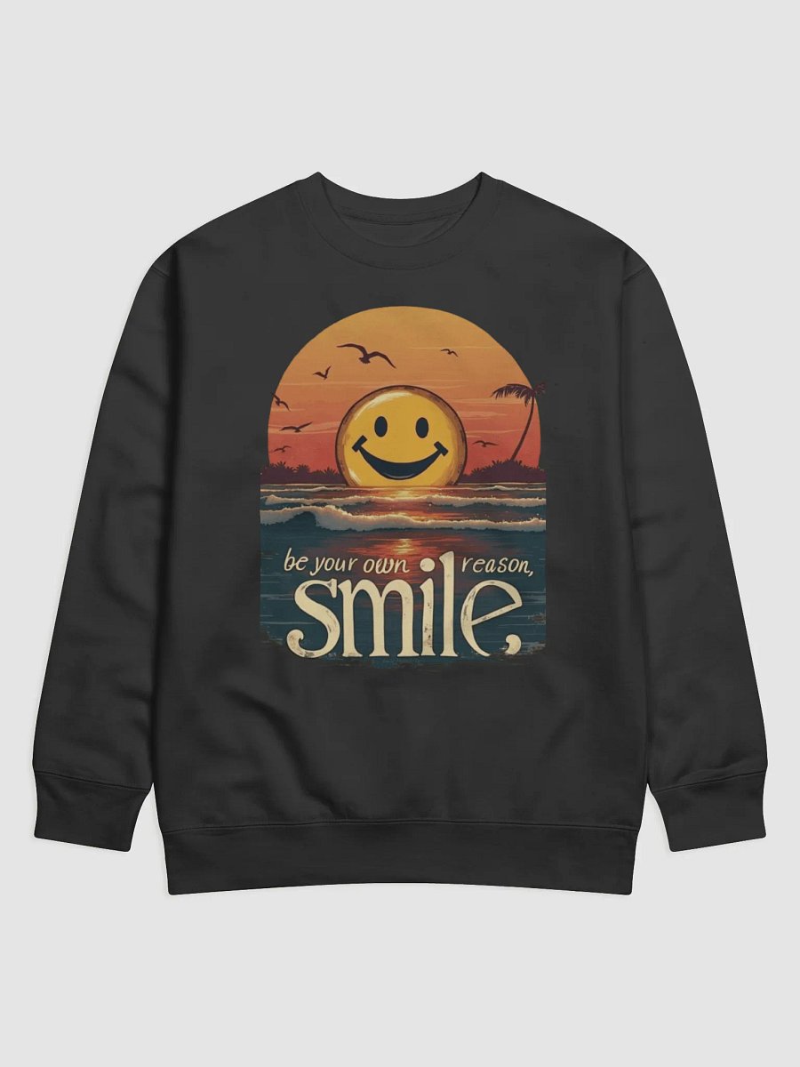 Sunset Smiley Unisex Sweatshirt product image (1)