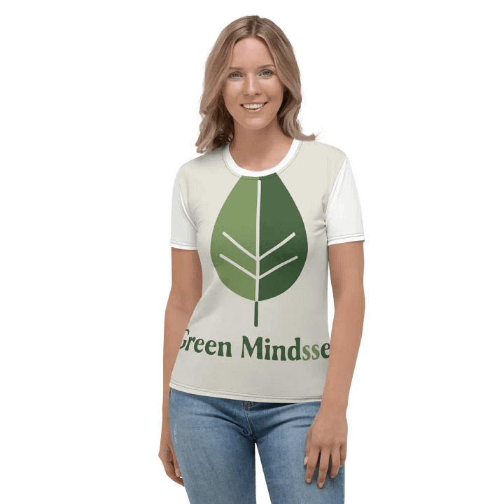 Green Mindset All-Over Print Women's Tee product image (1)