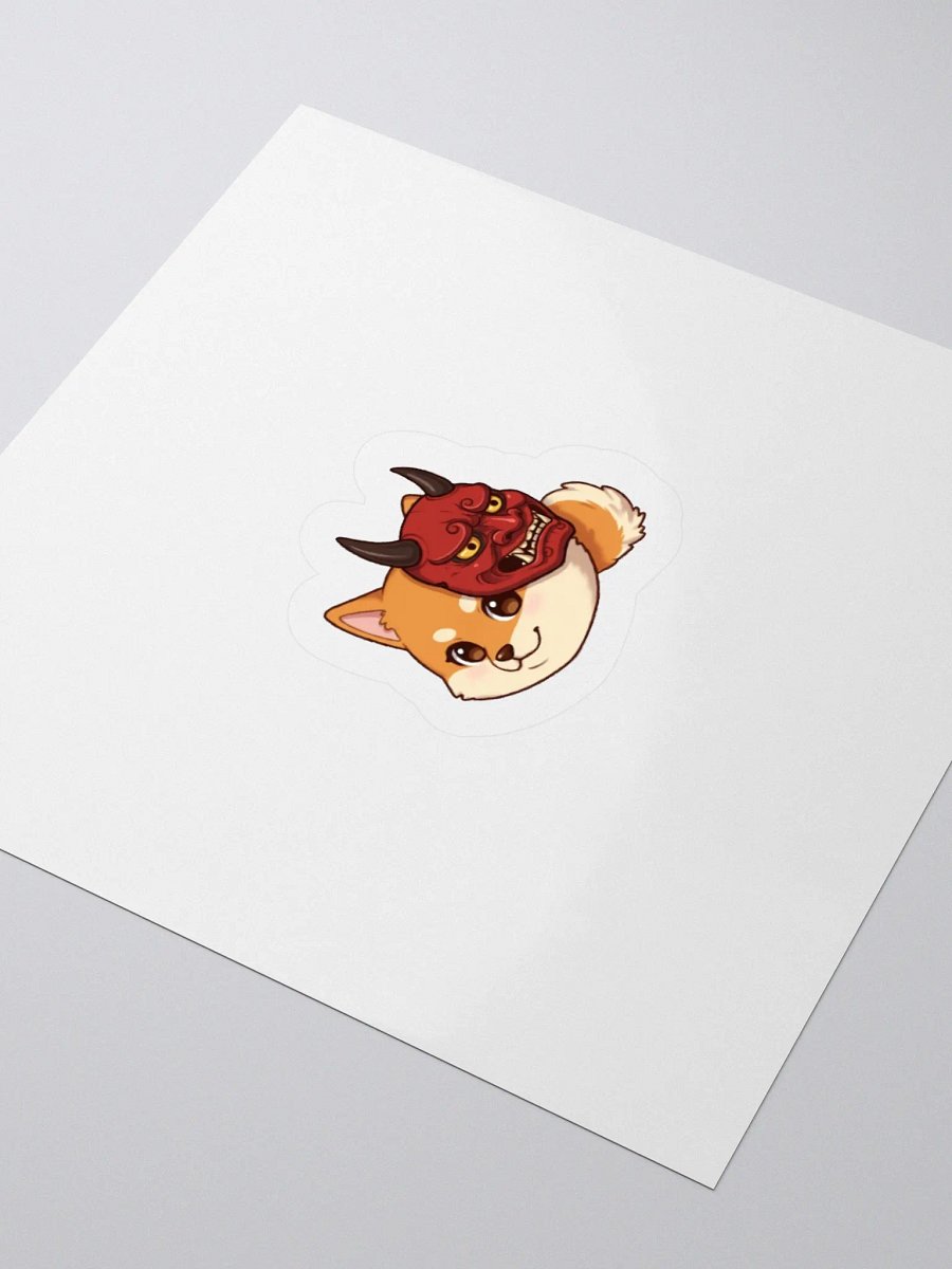 Lyvyes Oni Mask Kiss-Cut Sticker product image (7)