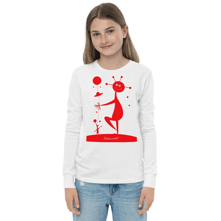 Bella+Canvas Youth Long Sleeve T-Shirt product image (2)