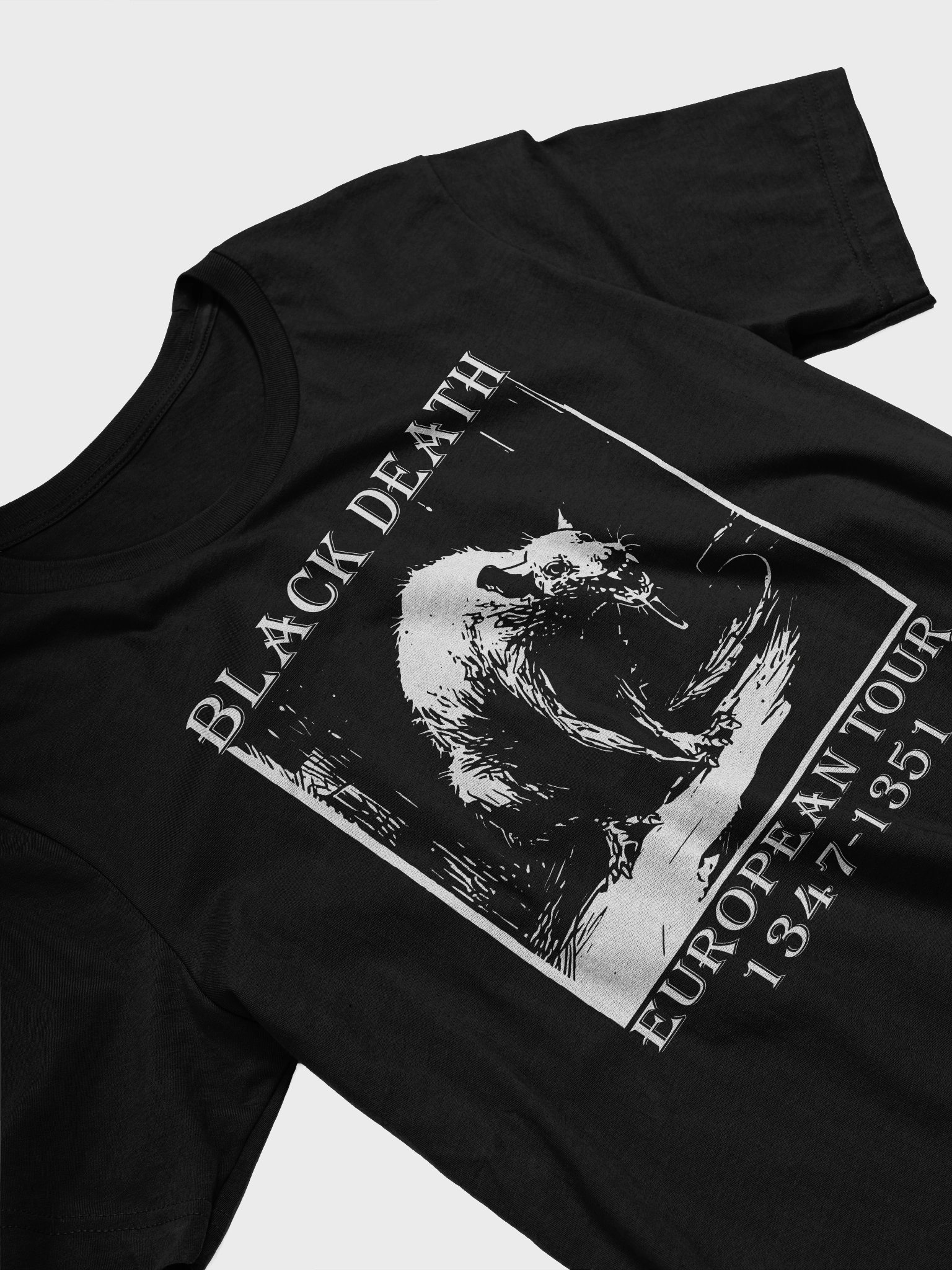 Black Death European Tour 1347-1351 T-Shirt product image (2)