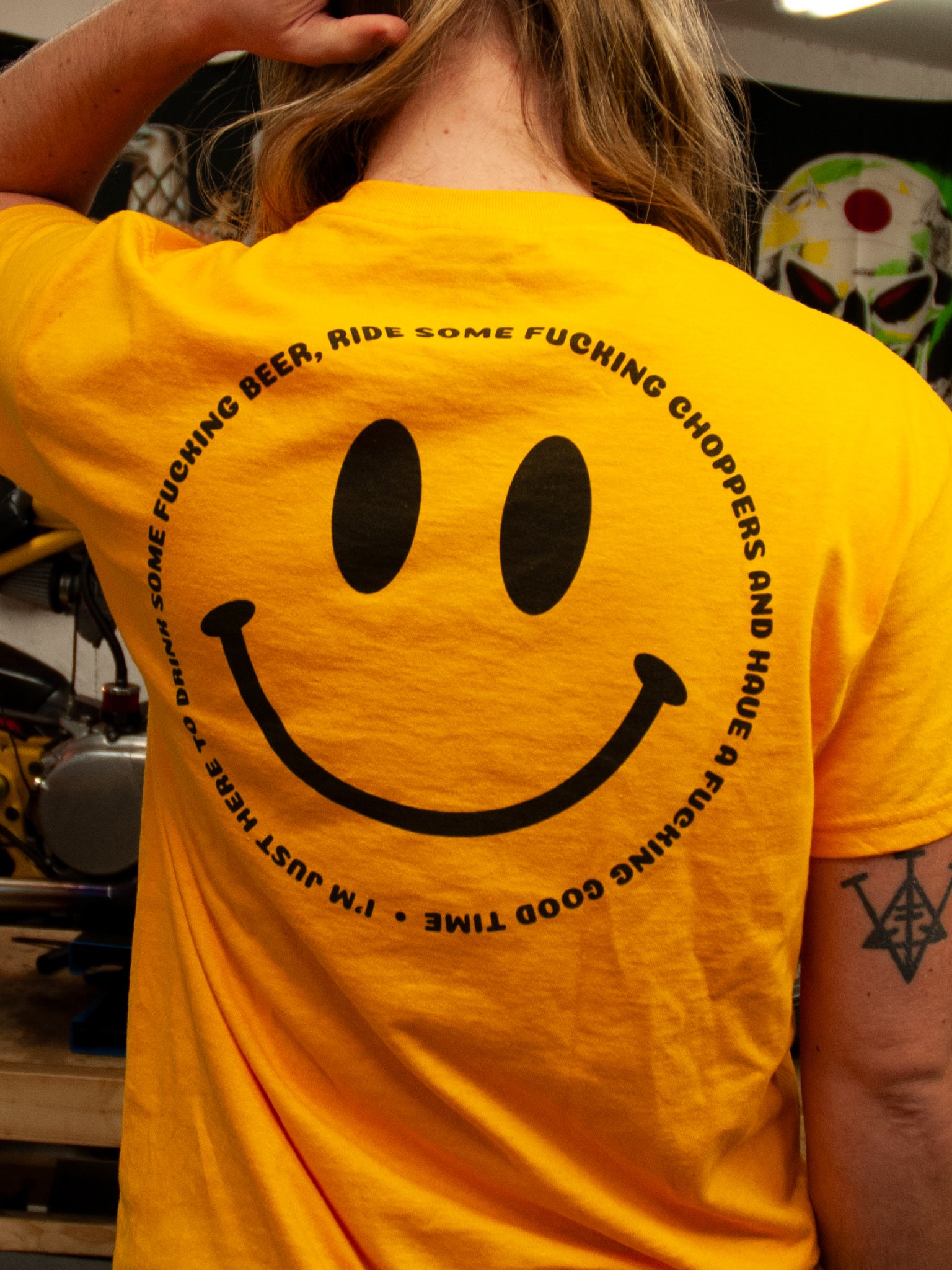 Smiley T-shirt product image (3)