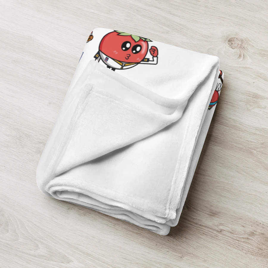 Tomato CONJUCTION Blanket| Space Tomato Gaming Throw Blanket product image (6)