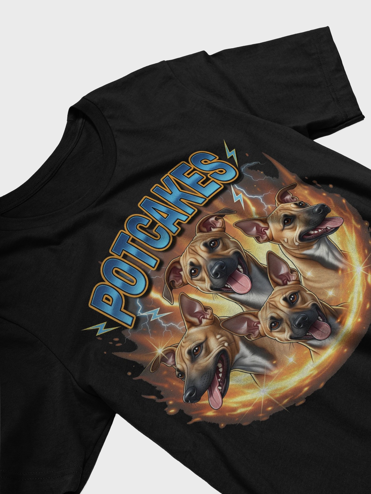 Bootleg Rap Tee Shirt- Potcake Dog Tshirt product image (3)
